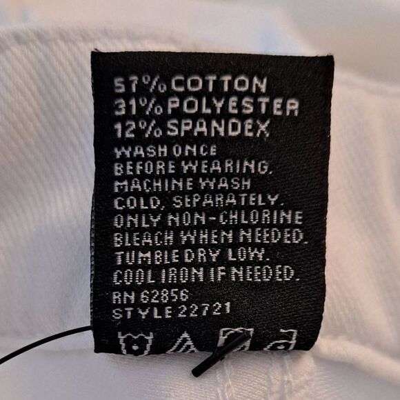 HUE Ultra Soft Skinny Jegging Jeans White Small (4-6) - Picture 5 of 7